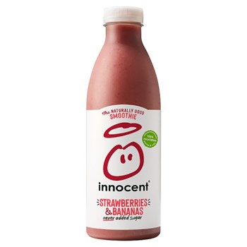 innocent Smoothie Strawberries & Bananas 750ml