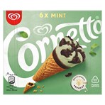 Cornetto  Ice cream cone Mint 6 x 90 ml 