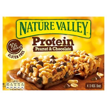 Nature Valley Protein Peanut & Chocolate Bars 4 x 40g