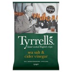Tyrrells Sea Salt & Cider Vinegar Sharing Crisps 150g