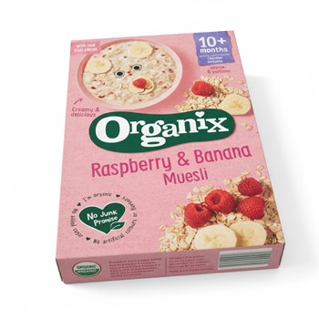 Organix Raspberry & Banana Muesli 200g