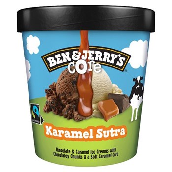 Ben & Jerry's  Ice Cream Karamel Sutra Core 465 ml 