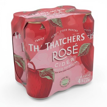 Thatchers Rosé Cider 4 x 440ml
