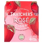 Thatchers Rosé Cider 4 x 440ml