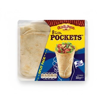 Old El Paso 8 Tortilla Pockets 223g