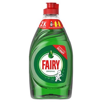 Fairy Original Washing Up Liquid Green with LiftAction 433ML