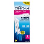 Clearblue Ultra Early Pregnancy Test (10mIU), Results 6 Days Early, 2 Tests