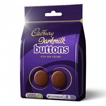 Cadbury Darkmilk Buttons 105g