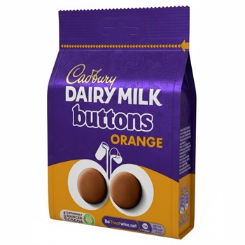 Cadbury Dairy Milk Buttons Orange 110g