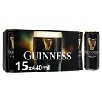 Guinness Draught Stout Beer In Can 15 x 440ml