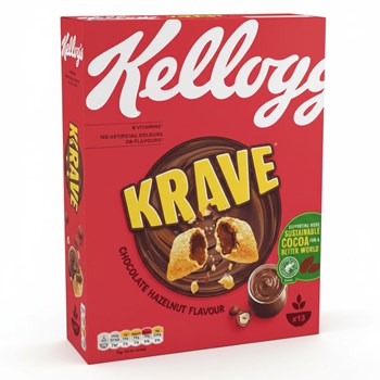 Kellogg's Krave Chocolate Hazelnut Flavour 410g