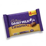 Cadbury Dairy Milk Caramel Bars 4 x 37g (148g)