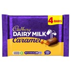 Cadbury Dairy Milk Caramel Bars 4 x 37g (148g)