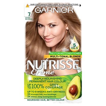 Garnier Nutrisse 7 Dark Blonde Permanent Hair Dye