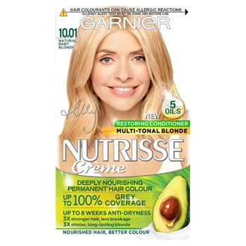 Garnier Nutrisse 10.01 Natural Baby Blonde Permanent Hair Dye - Holly Willoughby Shade