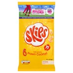 Skips Light & Melty Prawn Cocktail Flavour 6 x 13.1g