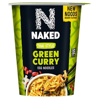 Naked Thai Style Green Curry Egg Noodles 78g