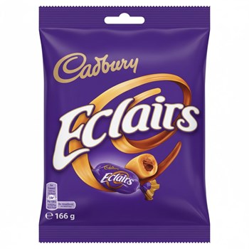 Cadbury Eclairs Classic Chocolate Bag 166g