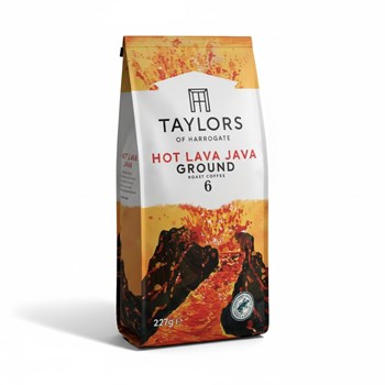 Taylors of Harrogate Hot Lava Java Ground Roast Coffee 227g