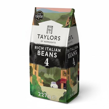 Taylors of Harrogate Rich Italian Beans Roast Coffee 227g