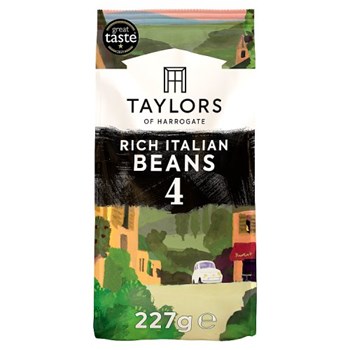 Taylors of Harrogate Rich Italian Beans Roast Coffee 227g