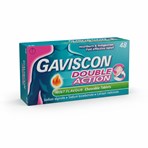 Gaviscon Double Action Mint Flavour 48 Chewable Tablets