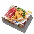 Birds Eye Captain's Cod, Chips & Peas 395g
