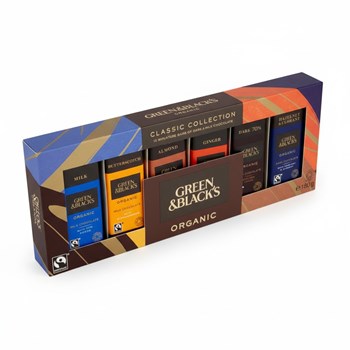 Green & Black's Organic Classic Miniature Chocolate Bar Collection 180g