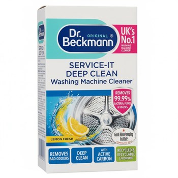 Dr. Beckmann Original Service-It Deep Clean Washing Machine Cleaner Lemon Fresh 250g