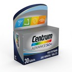 Centrum Advance 50+ Multivitamins & Minerals, 30 Tablets