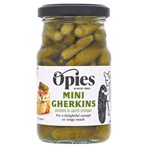 Opies Mini Gherkins Pickled in Spirit Vinegar 227g