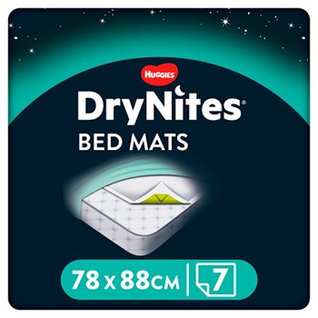 DryNites 7 Bed Mats 78 x 88cm