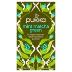 Pukka Organic Mint Matcha Green 20 Green Tea Sachets 30g
