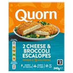 Quorn 2 Cheese & Broccoli Escalopes 240g