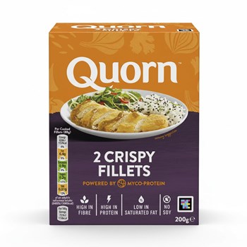 Quorn 2 Crispy Fillets 200g