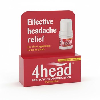 4head Effective Headache Relief Stick 3.6g