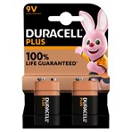 Duracell Plus 9V 2 Pack