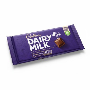 Cadbury Dairy Milk Chocolate Bar 110g