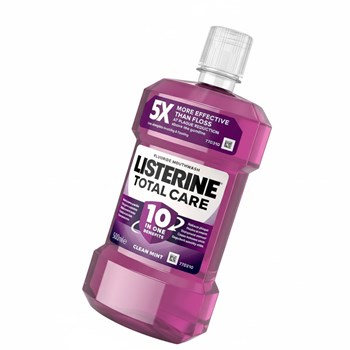 Listerine Total Care Fluoride Mouthwash Clean Mint 500ml 