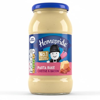 Homepride Pasta Bake Cheese & Bacon 485g