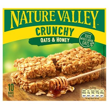 Nature Valley Crunchy Oats & Honey 5 x 42g (210g)