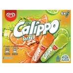 Heartbrand Calippo Mini Ice Lollies Orange & Lemon-Lime 6 x 80 ml 