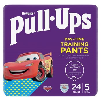 Huggies Pull-Ups Day Time Nappy Pants, Boy Size 5, 24 Pants