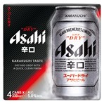 Asahi Super Dry 4 x 330ml