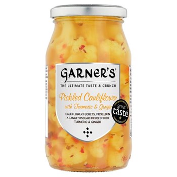 Garner's Pickled Cauliflower with Turmeric & Ginger 450g
