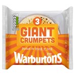 Warburtons 3 Giant Crumpets