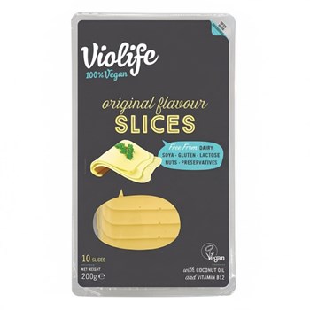 Violife Original Flavour Slices Vegan Alternative to Cheese 200g