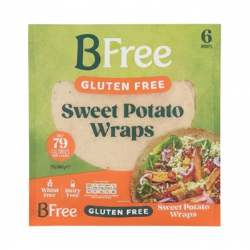 BFree Sweet Potato Wraps 6 x 42g (252g)