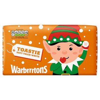 Warbrrrtons Toastie Soft Thick White 800g