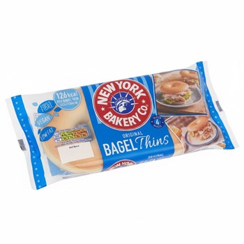New York Bakery Co Original Bagel Thins